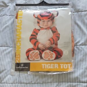 Calvin Klein Halloween Tiger Costume Orange and Black